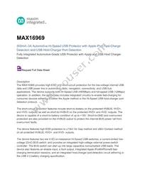 MAX16969BGEE/V+CLV Datasheet Cover