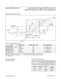 MAX16971AGEEB/V+ Datasheet Page 2