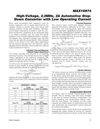 MAX16974AUE/V+T Datasheet Page 15