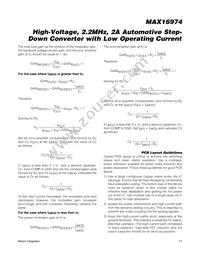 MAX16974AUE/V+T Datasheet Page 17