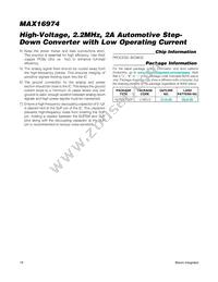 MAX16974AUE/V+T Datasheet Page 18