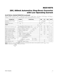 MAX16976AEE/V+ Datasheet Page 4