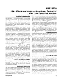 MAX16976AEE/V+ Datasheet Page 10