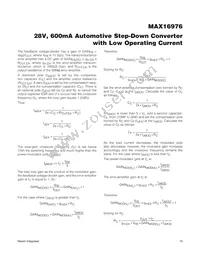 MAX16976AEE/V+ Datasheet Page 15