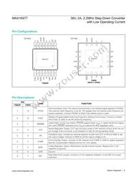 MAX16977RATE+ Datasheet Page 9