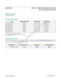 MAX16977RATE+ Datasheet Page 17