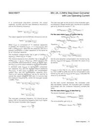 MAX16977SAUE/V+CMD Datasheet Page 15