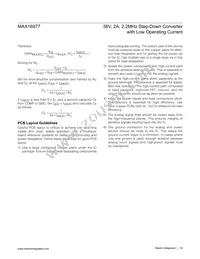 MAX16977SAUE/V+CMD Datasheet Page 16