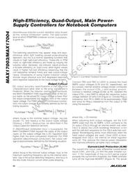 MAX17003ETJ+T Datasheet Page 22