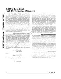 MAX17006ETP+T Datasheet Page 16