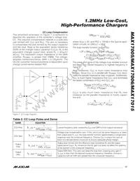 MAX17006ETP+T Datasheet Page 17