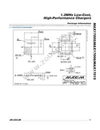 MAX17006ETP+T Datasheet Page 23