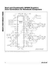 MAX17007GTI+T Datasheet Page 14