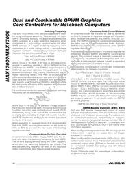 MAX17007GTI+T Datasheet Page 20