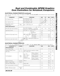 MAX17008GTI+ Datasheet Page 5