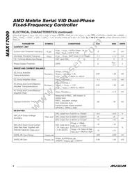 MAX17009GTL+ Datasheet Page 8