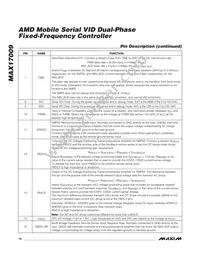 MAX17009GTL+ Datasheet Page 16