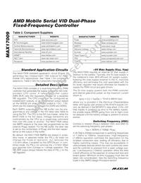 MAX17009GTL+ Datasheet Page 20