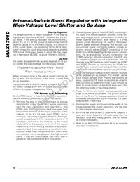 MAX17010ETL+T Datasheet Page 16