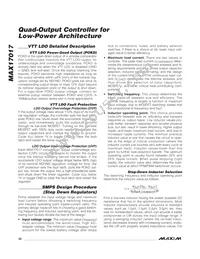 MAX17017GTM+TGB4 Datasheet Page 22