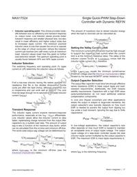 MAX17024ETD+T Datasheet Page 17