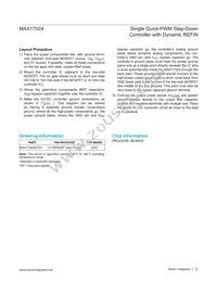 MAX17024ETD+T Datasheet Page 23