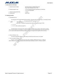 MAX17028GTJ+ Datasheet Page 4