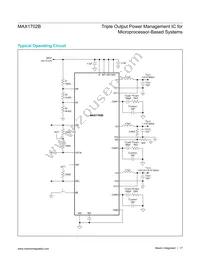 MAX1702BETX+T Datasheet Page 17