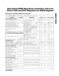 MAX17031ETG+T Datasheet Page 3