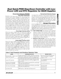 MAX17031ETG+T Datasheet Page 19