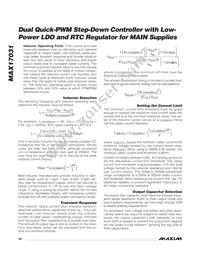 MAX17031ETG+T Datasheet Page 20