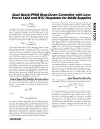 MAX17031ETG+T Datasheet Page 21