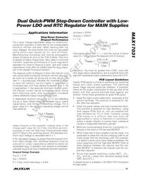 MAX17031ETG+T Datasheet Page 23