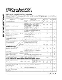 MAX17036GTL+T Datasheet Page 4