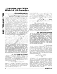 MAX17036GTL+T Datasheet Page 20