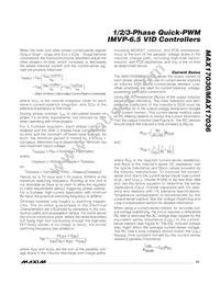 MAX17036GTL+T Datasheet Page 21