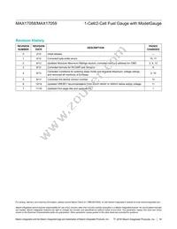 MAX17059X+T10 Datasheet Page 16