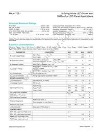 MAX17061ETI+ Datasheet Page 2