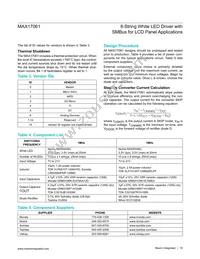 MAX17061ETI+ Datasheet Page 19