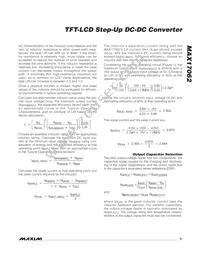 MAX17062ETB+T Datasheet Page 9