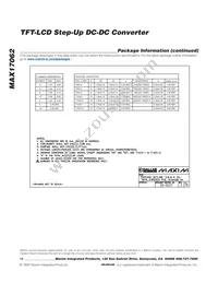 MAX17062ETB+T Datasheet Page 14