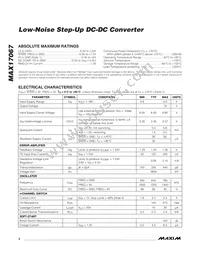 MAX17067EUA+T Datasheet Page 2