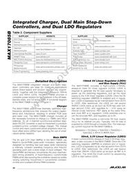 MAX17085GTL+ Datasheet Page 20