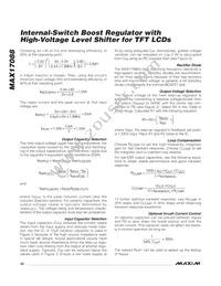 MAX17088ETX+ Datasheet Page 22