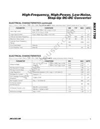 MAX1708EEE+T Datasheet Page 3