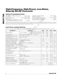 MAX1708EEE+TG05 Datasheet Page 2