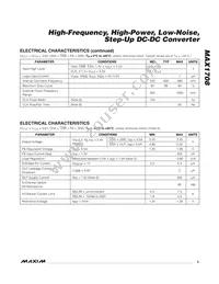 MAX1708EEE+TG05 Datasheet Page 3