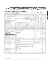 MAX17094ETM+T Datasheet Page 3