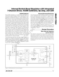 MAX17094ETM+T Datasheet Page 19