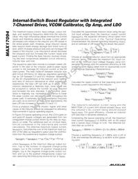 MAX17094ETM+T Datasheet Page 20